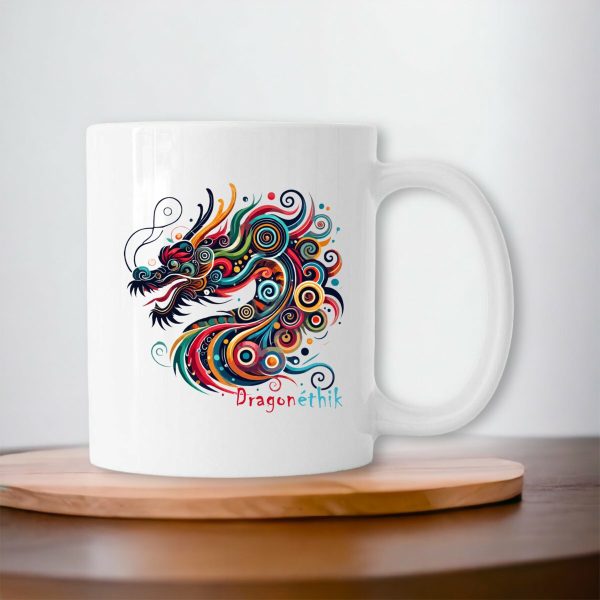 Mug dragon en céramique 330 ml