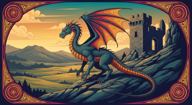 Dragon médiéval : du bestiaire aux épreuves du héros en Europe