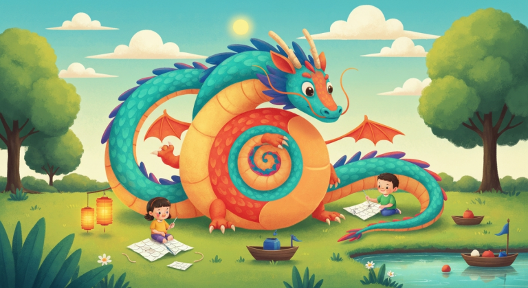Activité dragon enfant : idées créatives de coloriages, bricolages et jeux