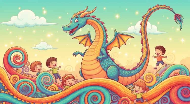 Du monstre à l'ami : le dragon gentil dans les contes pour les enfants
