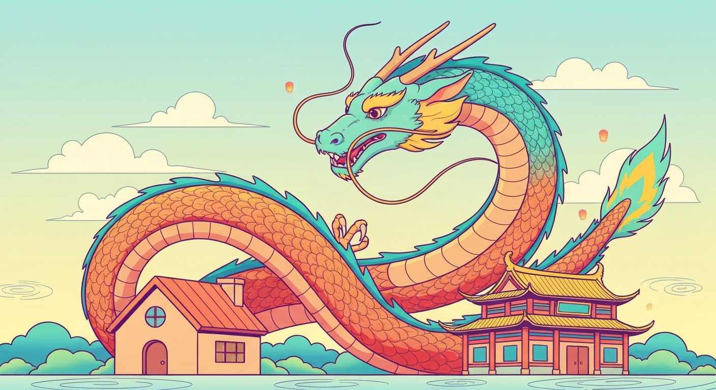 Dragon, symbole de protection : gardien des temples, du foyer et des amulettes