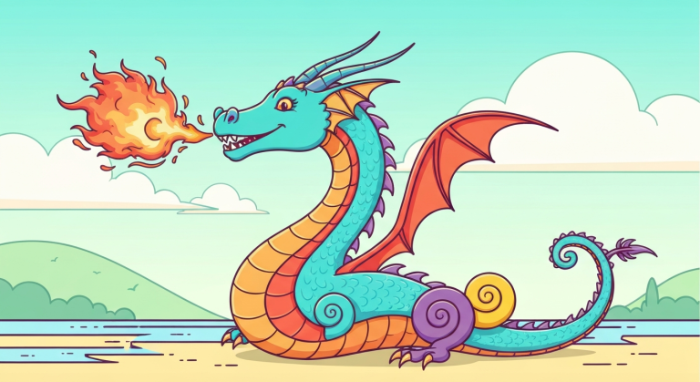 Pourquoi les dragons crachent du feu ? Histoire et explications (un souffle en question)