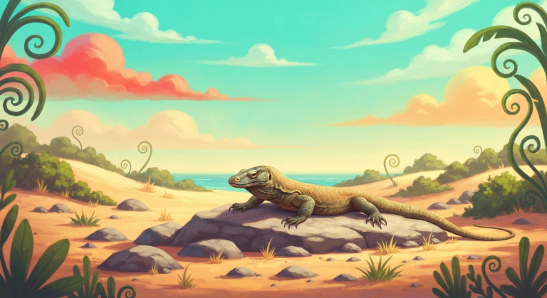 Le dragon de Komodo : portrait du seul « vrai » dragon vivant