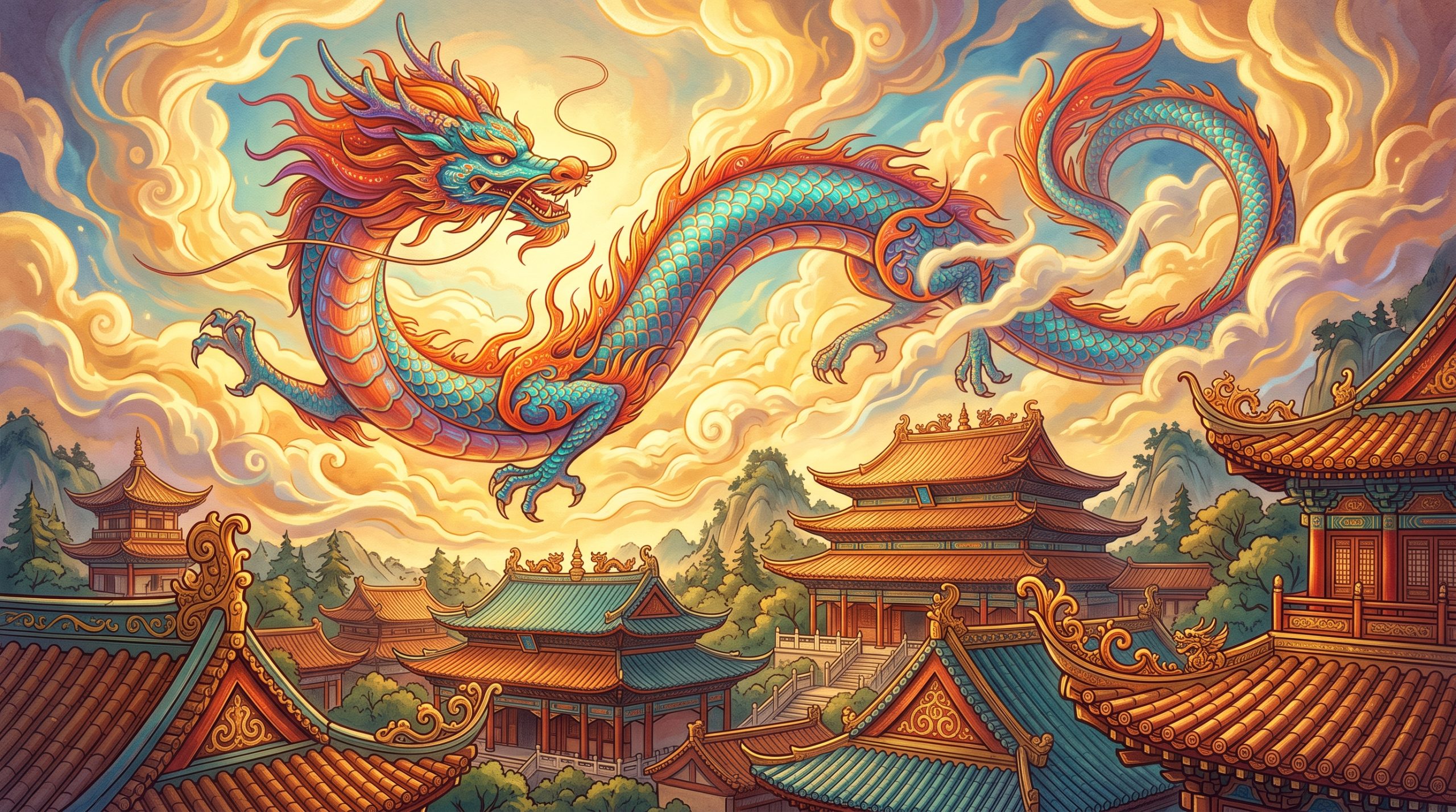 Les neuf fils du dragon chinois et comment les repérer sur toits, cloches et stèles